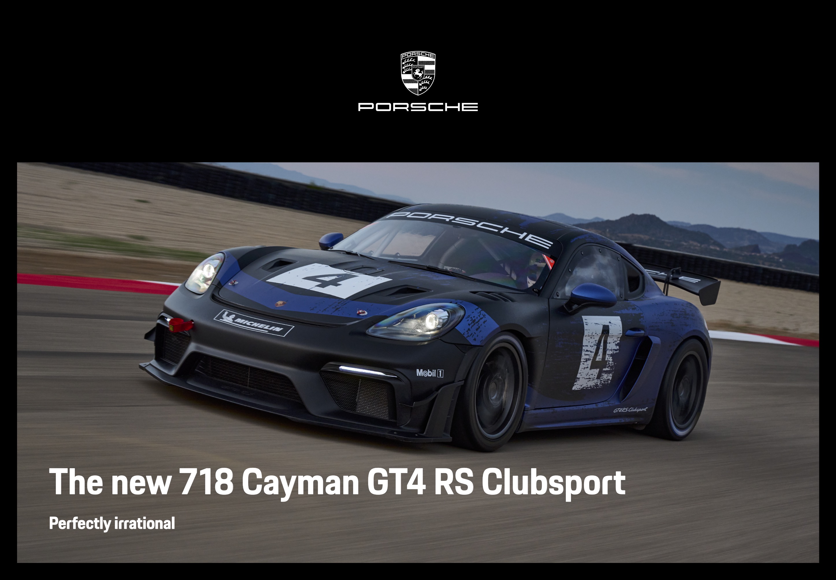 718 Cayman GT4 RS Clubsport