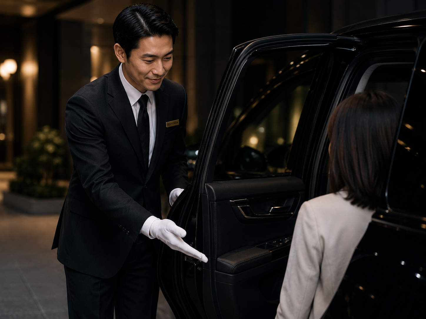 上質な接客のイメージ