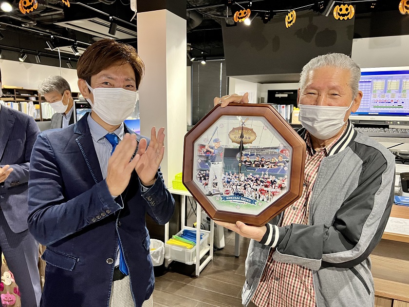 国際交通(東京kmタクシー)永年勤続功労者退職セレモニー♪