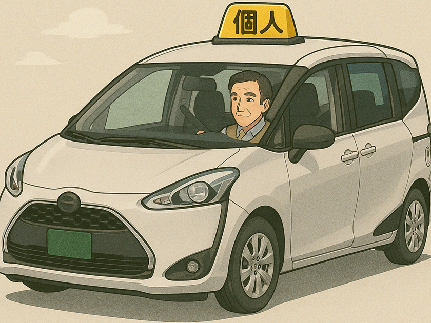 個人タクシーイメージ画像