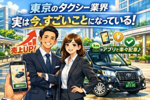 東京タクシー業界実は今すごいことになっている